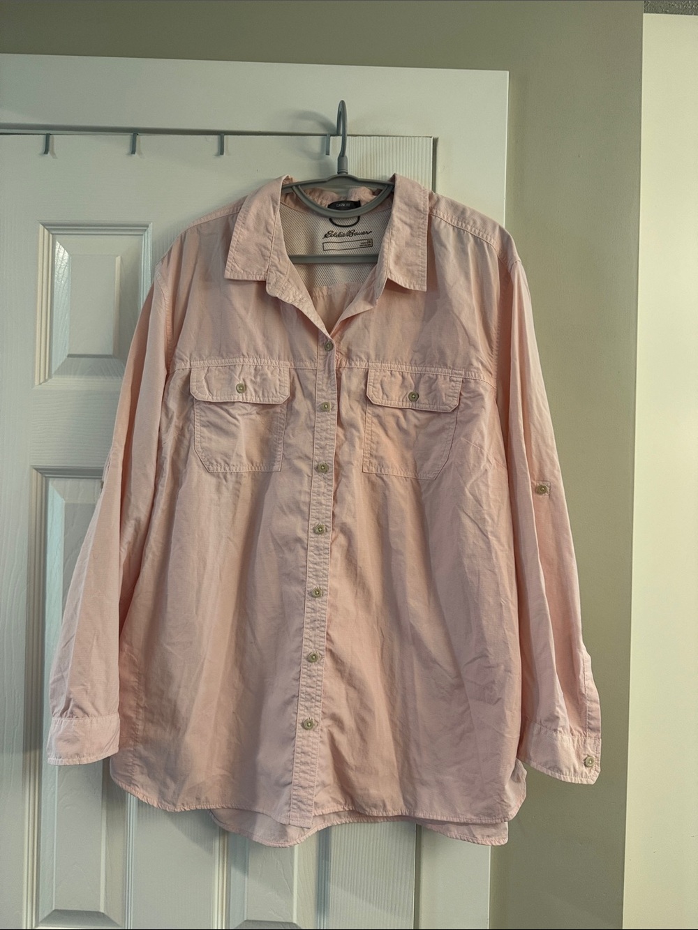 Eddie Bauer Light Pink Classic Fit Jacket
